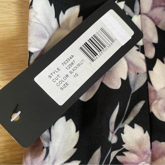 Mini Dress Bebe Floral Lace Cold Shoulder Romantic Grunge - Picture 10 of 16